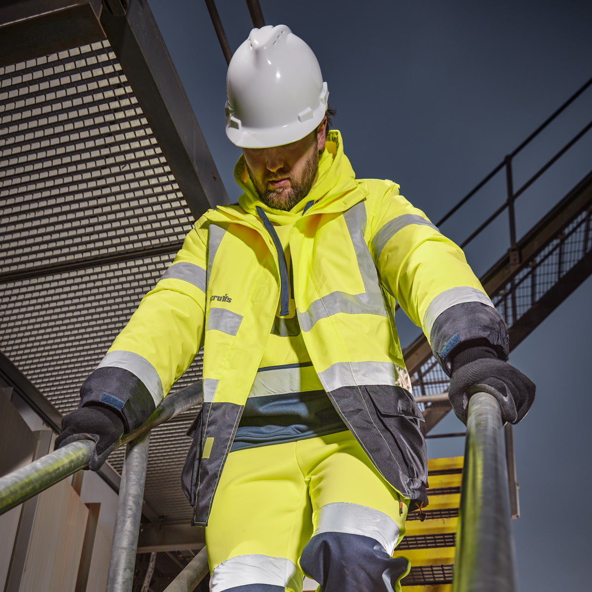 High Visibility Waterproof Jacket