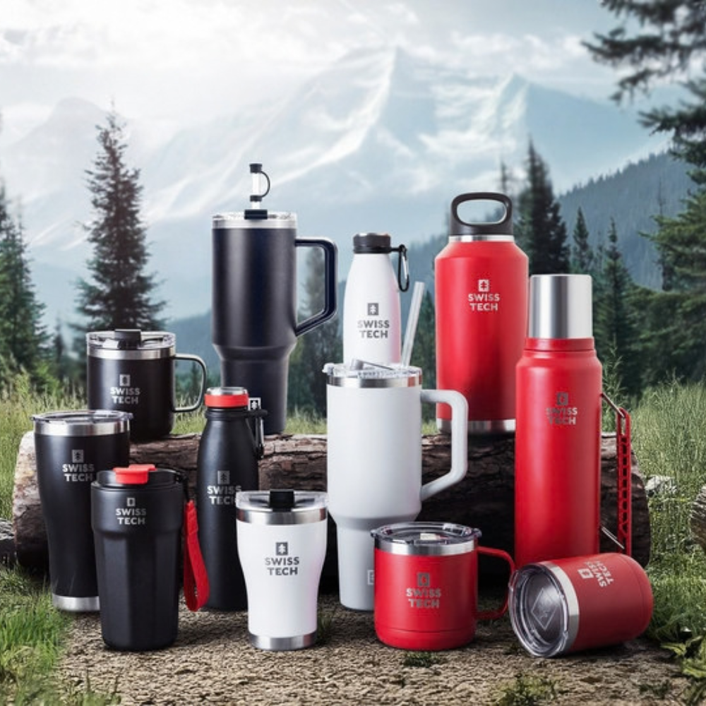 SWISS+TECH - Mugs and Torches