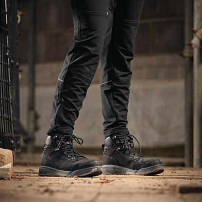 Women's Switchback Safety Boots - Black