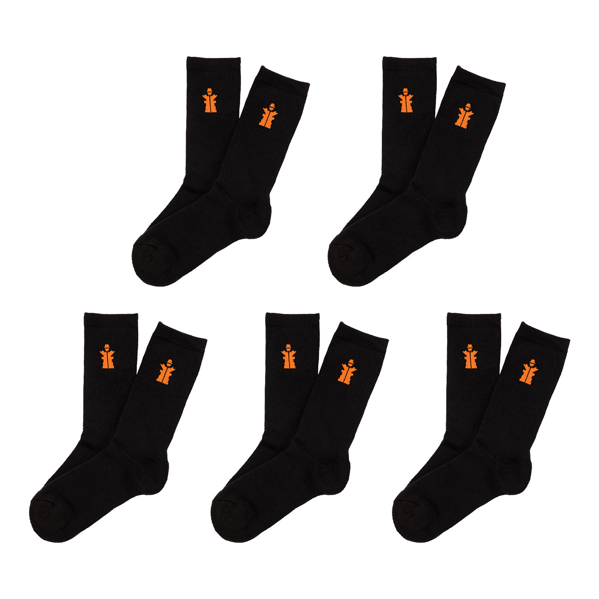 Pack of 5 Worker Socks