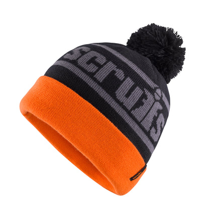 Trade Bobble Hat Black/orange