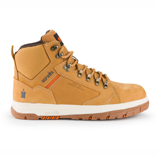 Nevis Safety Boots Tan