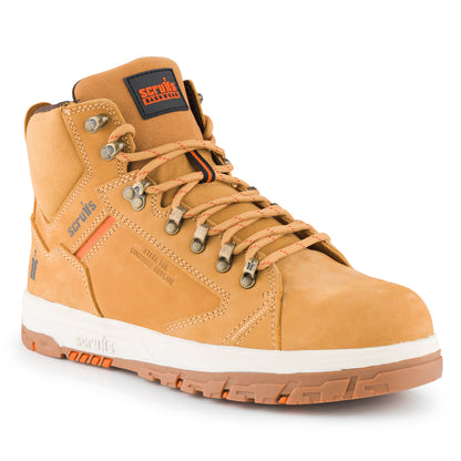 Nevis Safety Boots Tan