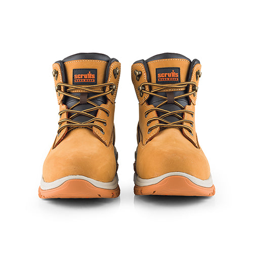 Ridge Safety Boots Tan