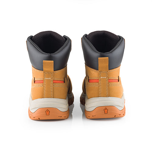 Ridge Safety Boots Tan