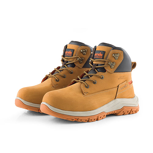 Ridge Safety Boots Tan