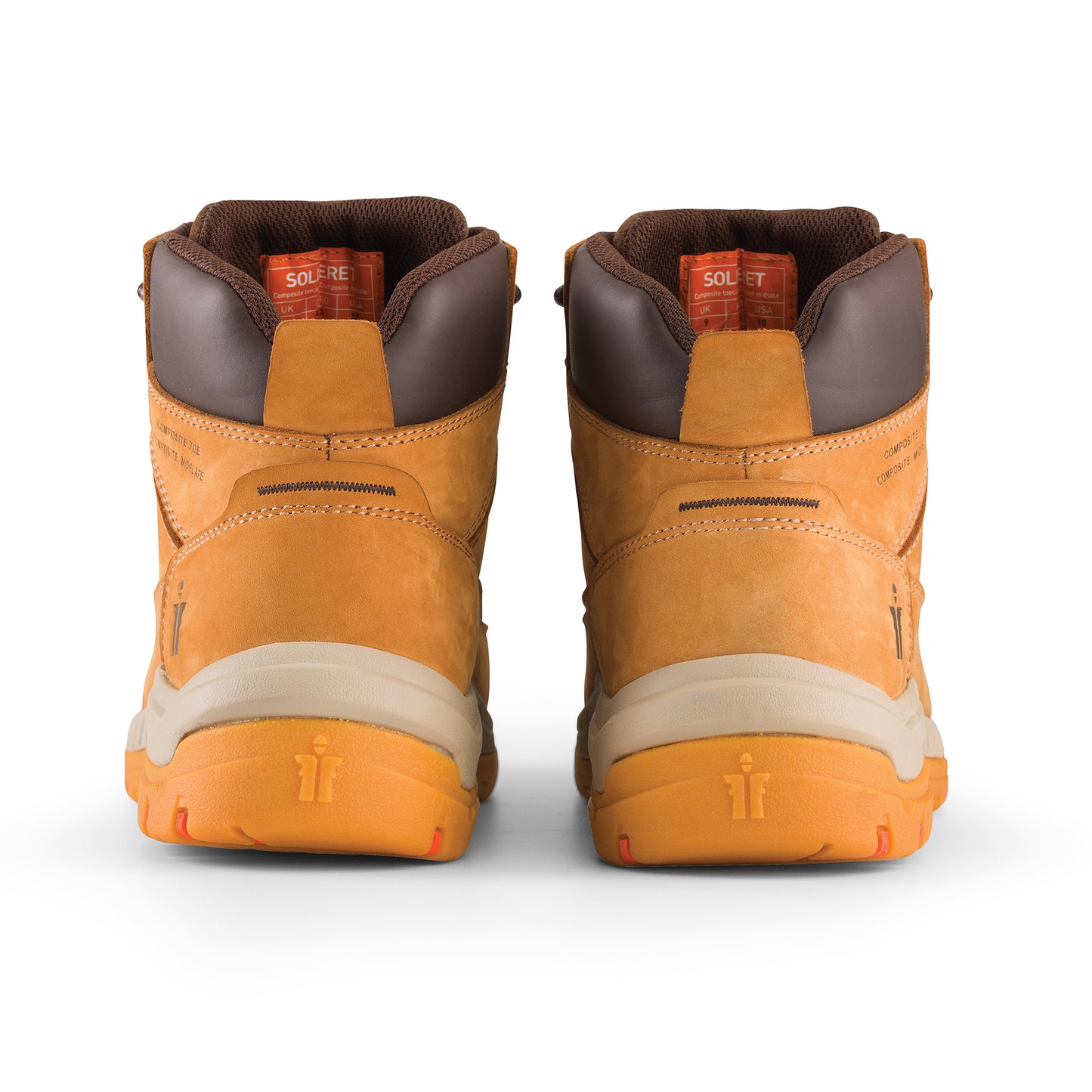 Solleret Safety Boots Tan