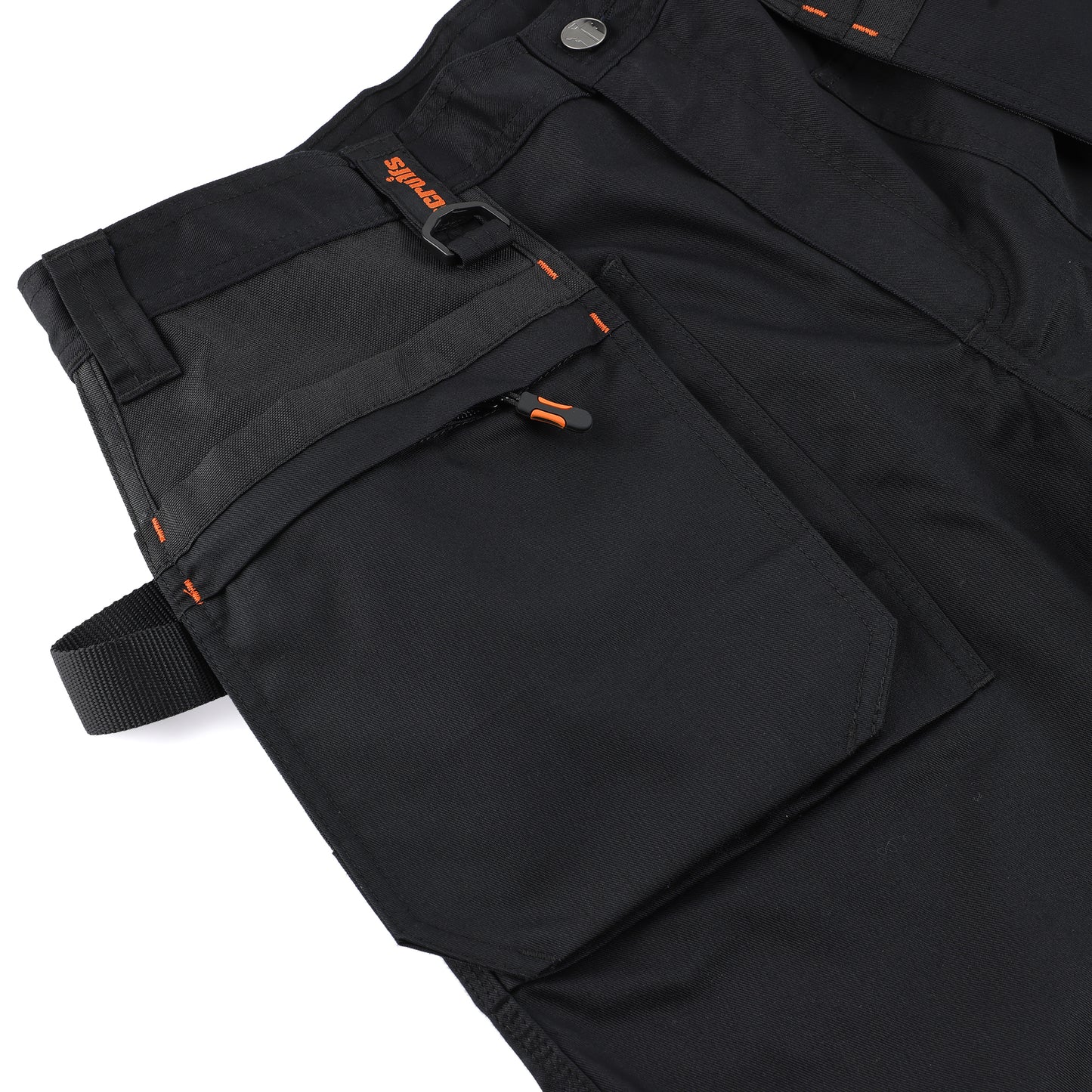 Worker Plus Trousers Black