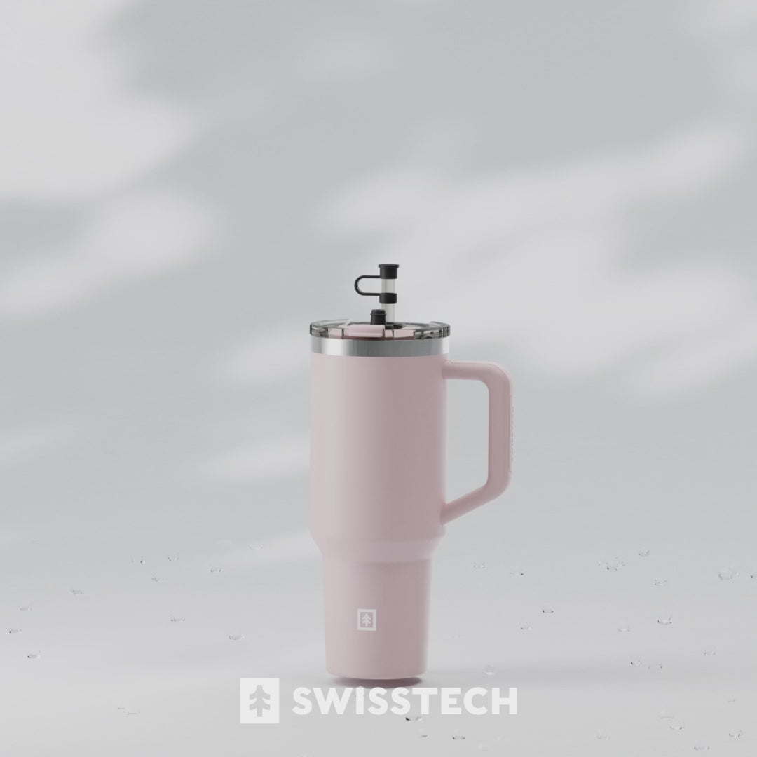 Ceramic-Lined 40oz Water Bottle | 24hr Cold | Swiss+Tech – Scruffs